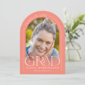 Moderne Coral 2 Foto Arch Abschluss Ankündigung (Stehend Vorderseite)