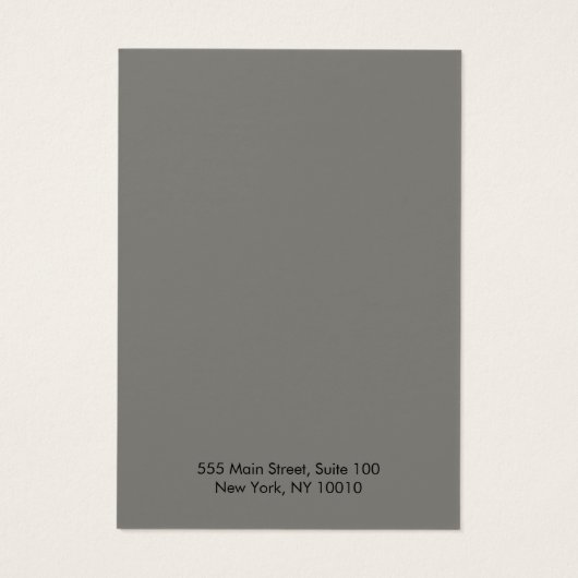 Moderne Cork Earring Juwelier Display Card (Rückseite)