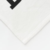 Moderne Coupons und Dackel lieben Gewohnheiten Fleecedecke (Ecke)