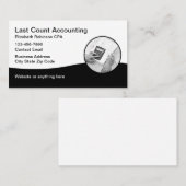 Moderne CPA-Buchhaltungskarten Moderne Visitenkarte (Vorne/Hinten)