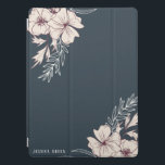 Moderne Creme Floral iPad Smart Cover<br><div class="desc">Unsere moderne Kollektion bietet leichte Pflaumen und cremigem Hintergrund mit Schablonenbotanicalen. Modernes Layout und serifener Schriftart verleihen dieser Suite Eleganz. Senden Sie Einladungen, die Sie nicht widerstehen können, oder dekorieren Sie Ihre Zuhause und Ihr Büro mit modernen Blumengegenständen. In dieser Sammlung können viele Dinge gemischt und zusammengestellt werden. Karo in...</div>