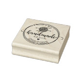Moderne Crochet Handmade mit Liebe Gummistempel (Stempel)