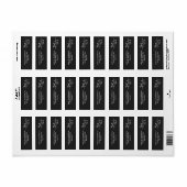 Moderne Crow & heart rate, minimalistisch, Hallowe (Vorne)