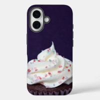 Moderne Cupcake Sprinkles Lila