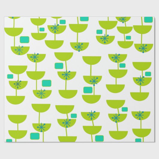 Moderne Cups des Mittelalters Geschenkpapier (Flach)