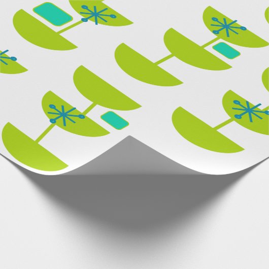 Moderne Cups des Mittelalters Geschenkpapier (Ecke)