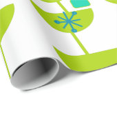 Moderne Cups des Mittelalters Geschenkpapier (Rolleneckpunkt)