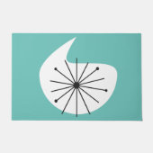 Moderne CUSTOM-FARBE-Sternexplosion Mitte des Jahr Fußmatte (Vorderseite)