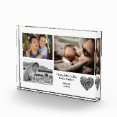 Moderne Custom Foto Collage Vathers Day Onkel (Rechts)