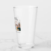 Moderne Custom I Liebe You Daddy | 3 Foto Bier Glas (Links)