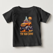 Moderne Cute Boo Crew Familie passt Halloween Baby T-shirt (Vorderseite)