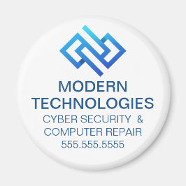 Moderne Cybersicherheits-Computer-Technologie-Unte Magnet
