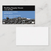 Moderne Dachdecker-Verteiler-Visitenkarten Visitenkarte (Vorne/Hinten)