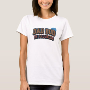 Moderne DAD BOG PROGRESS Visualdesign T-Shirt