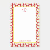 Moderne Daisies Post-it Klebezettel (Vorderseite)