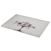 Moderne Damask Kitchenware Cutting Board Schneidebrett (Ecke)