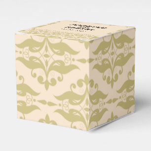 Moderne Damaskus in der Gastgeschenk Hochzeit von Geschenkschachtel