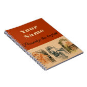 moderne Damenhäuser Notizblock (Rechte Seite)