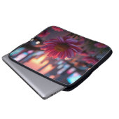 Moderne Dämmerungsmargeriten 15' Laptopschutzhülle (Vorne Knopf)