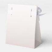 Moderne Dankeschön an die Calligrafy Rose Gold Geschenkschachtel (Rückseite)