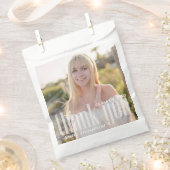 Moderne Dankeschön an die Graduierungspartei Custo Geschenktütchen (Ausgeschnitten)