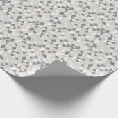 Moderne Darstellung des Geomusters Geschenkpapier (Ecke)