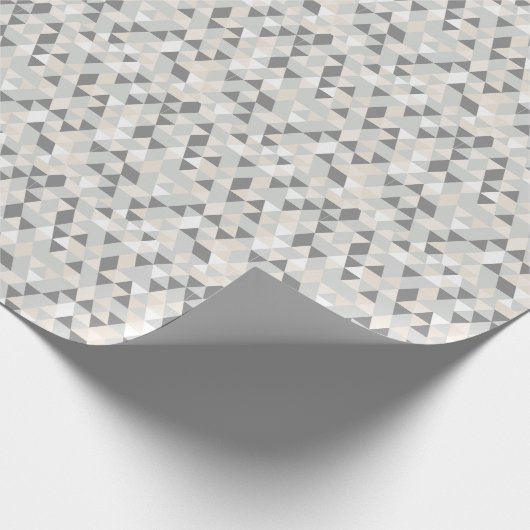 Moderne Darstellung des Geomusters Geschenkpapier (Ecke)