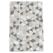 Moderne Darstellung des Geomusters Mittlere Geschenktüte (Rückseite)