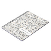 Moderne Darstellung des Geomusters Notizblock (Linke Seite)