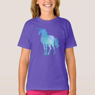 Moderne das Einhorn-Spitze des Mädchens T-Shirt