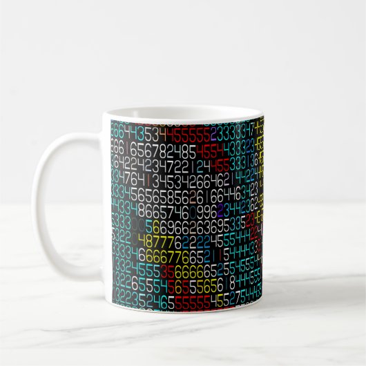 Moderne Datenstromgestaltung Kaffeetasse (Links)