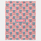 Moderne Decke für stilvolle Kinder zurück zur Schu (Vorderseite)