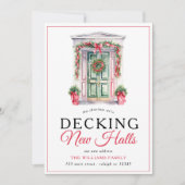 Moderne Decke neue Hallen Weihnachtsstür-Bewegung Ankündigung (Vorderseite)