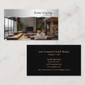 Moderne Decorator-Zuhause Visitenkarte (Vorne/Hinten)