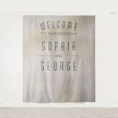 Moderne Dekoration der Metallic Foil Wandteppich (Vorderseite)