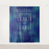 Moderne Dekoration der Metallic Foil Wandteppich (Vorderseite)