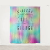 Moderne Dekoration der Metallic Foil Wandteppich (Vorderseite)