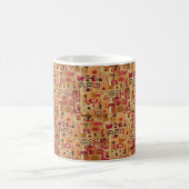 Moderne dekorative Abstraktion Kaffeetasse (Mittel)
