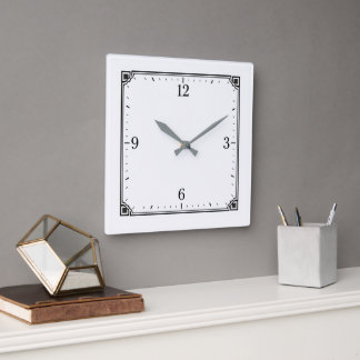 Moderne dekorative Uhr für Zuhause und Büro