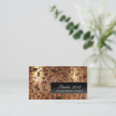 Moderne dekorative visitenkarte (Stehend Vorderseite)