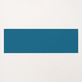 Moderne Delfine & Text auf Ocean Blue Yogamatte (Rückseite (Horizontal))