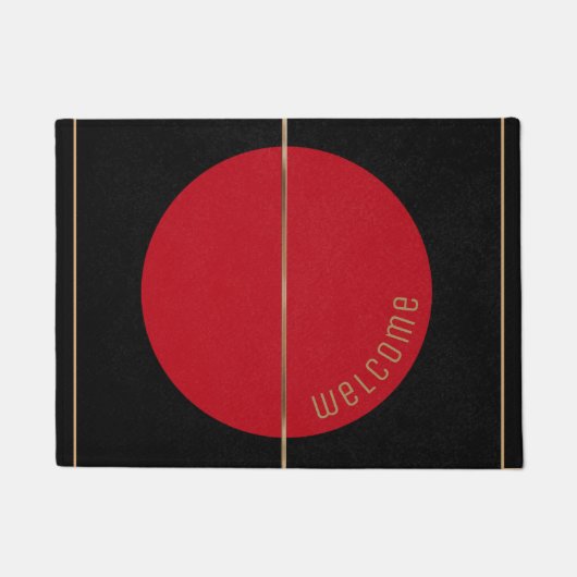 Moderne Design Door Mat Fußmatte (Vorderseite)