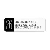 Moderne Design-Klasse von 26 Rücksendeadresse (Vorne)