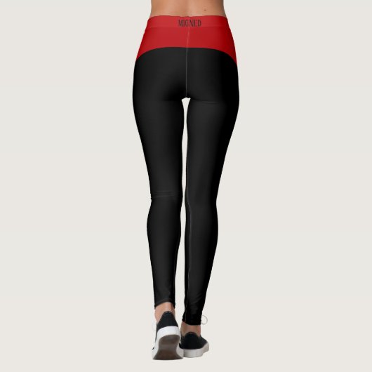 Moderne Design Sport Leggings (Rückseite)
