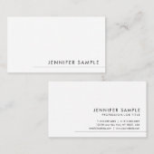 Moderne Design-Vorlage für Kunden elegant Visitenkarte (Vorne/Hinten)