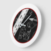 Moderne Design-Wanddekoration Uhren (Winkel)