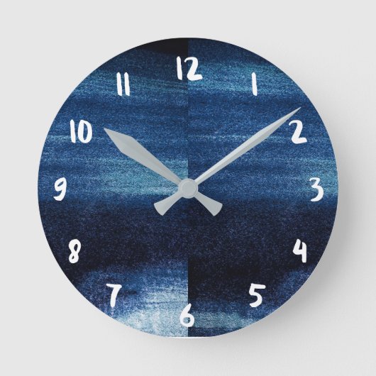 Moderne Design-Wanduhr Runde Wanduhr (Vorderseite)