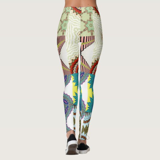 MODERNE DESIGNER COLLAY Leggings (Rückseite)