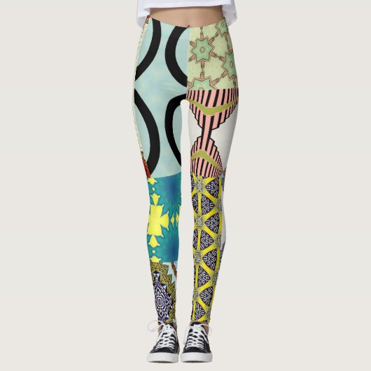 MODERNE DESIGNER COLLAY Leggings (Vorderseite)