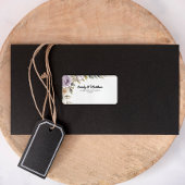 Moderne Designer-Rücksendeadressen-Aufkleber für L Adressaufkleber